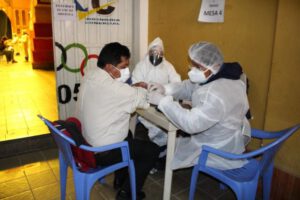 Trabajadores en salud contagiados con covid-19