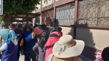 Inscripción escolar en Oruro