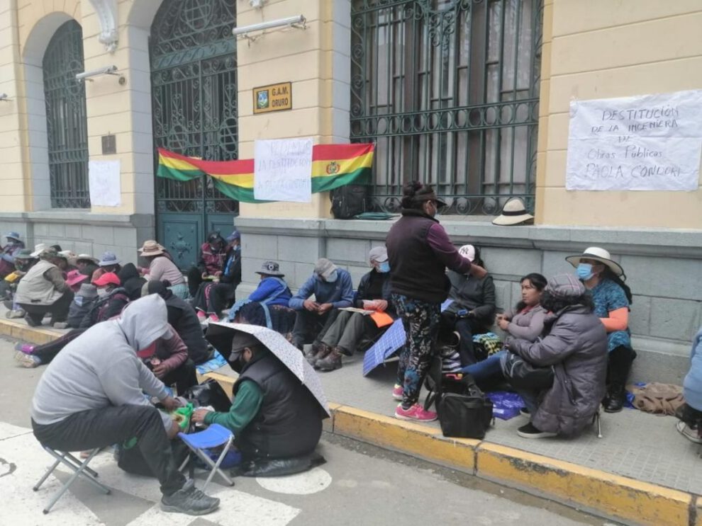 conflicto de Avance de Obras en puertas del GAMO
