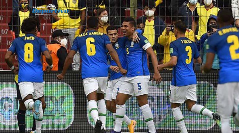 Brasil empata con Ecuador en eliminatorias sudamericanas