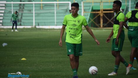 Ramiro Vaca integrante de la selección boliviana de fútbol