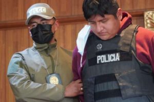 psicópata sexual Richard Choque en detención preventiva