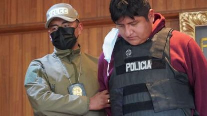 psicópata sexual Richard Choque en detención preventiva