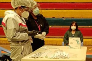 Rastrillaje de coronavirus en UTO