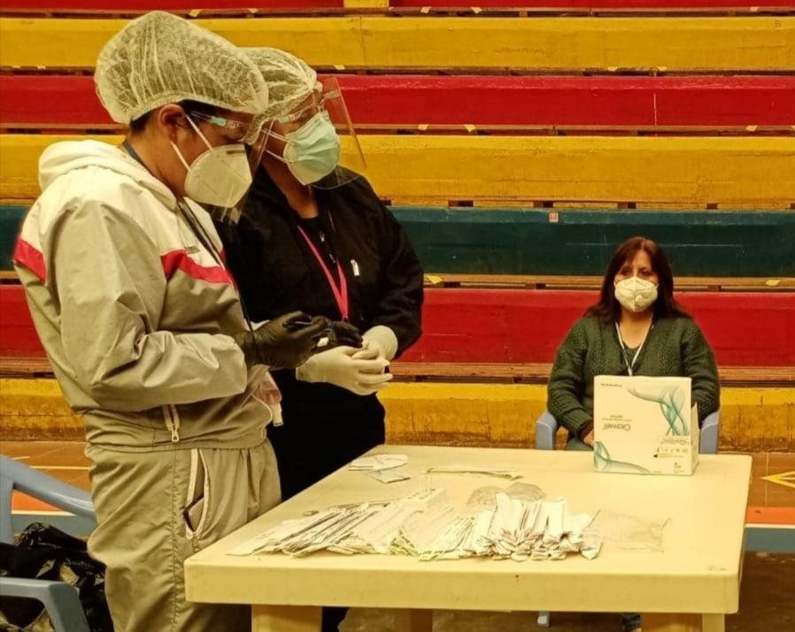 Rastrillaje de coronavirus en UTO