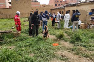 Demolición de la vivienda del psicópata en El Alto