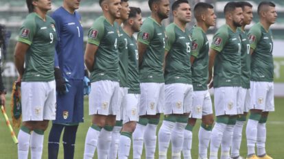 Bolivia frente a Chile en el estadio Hernando Siles