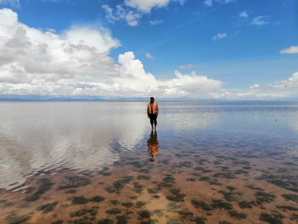 Incremento de agua en el Lago Poopó