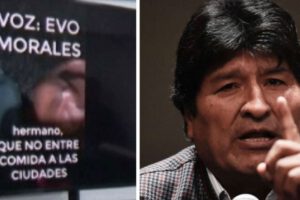 Caso audio terrorismo contra Evo Morales