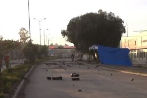 Intervienen bloqueo antivacunas en Cochabamba