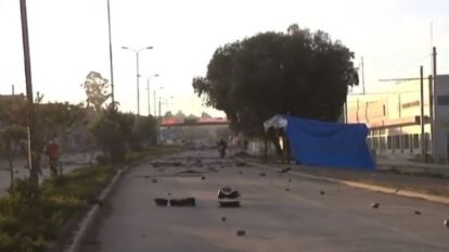 Intervienen bloqueo antivacunas en Cochabamba