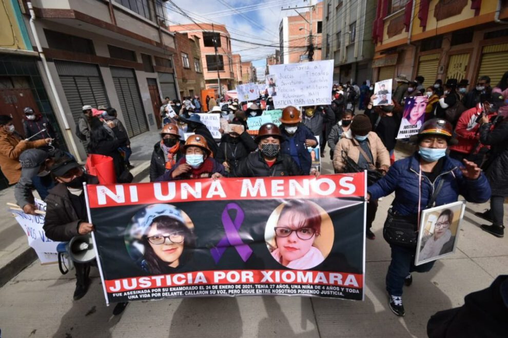 Comisión de revisión de casos de feminicidas anunciada por Luis Arce