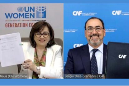 Memorando de Entendimiento sobre igualdad de género entre CAF y ONU Mujeres