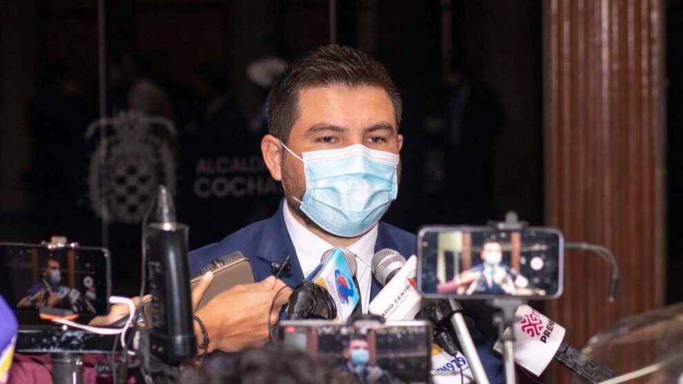 Renuncia secretario de Comunicación de la Alcaldía de Cochabamba, Enrique Mendieta