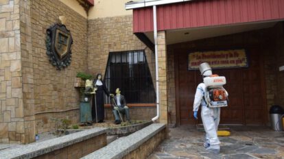 casos de covid-19 en el Hogar de Ancianos