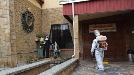 casos de covid-19 en el Hogar de Ancianos