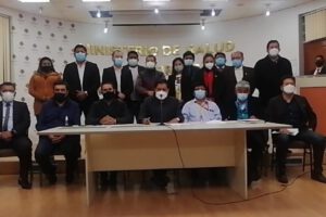 Avance de la pandemia en Bolivia