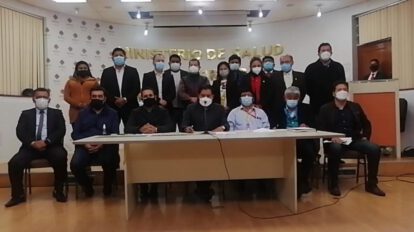 Avance de la pandemia en Bolivia