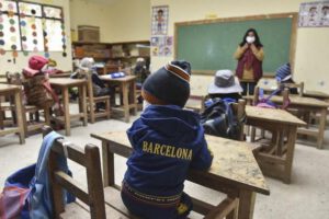 Gestión escolar segura según la ONU en Bolivia