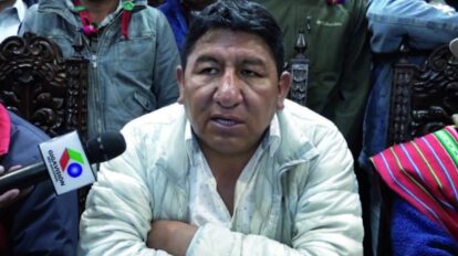 Gobernador de Potosí pide disculpas por llamar a la prensa cartel de mentira