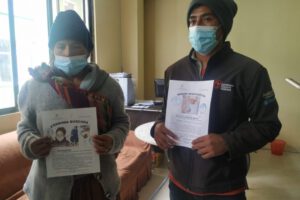 Búsqueda de la bebé Daylin por su padre en Santa Cruz