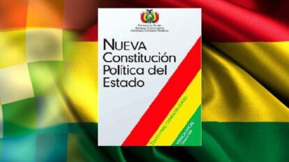 Constitución Política del Estado promulgada por Evo Morales