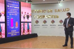 Reducción de casos de Covid-19 en Oruro