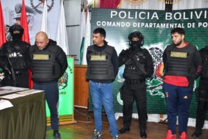 Banda criminal desbaratada en Oruro