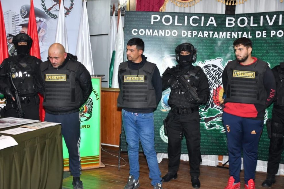 Banda criminal desbaratada en Oruro