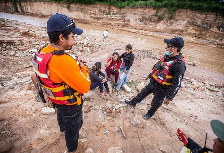 Cuerpo de la niña encontrado en el río Piraí