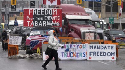 Protestas en Canadá contra estrictas medidas sanitarias
