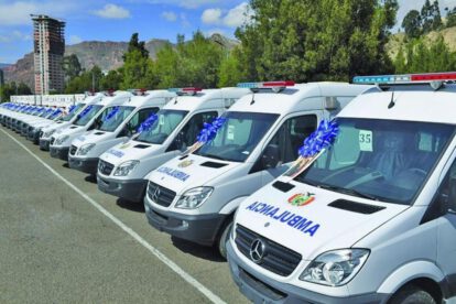 Bloqueos en Potosí por la suspensión del gobernador Mamani