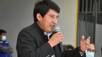 Imputan por estafa al Gobernador de Chuquisaca Damián Condori