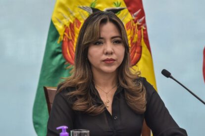 Viceministra de Comunicación Gabriela Alcón