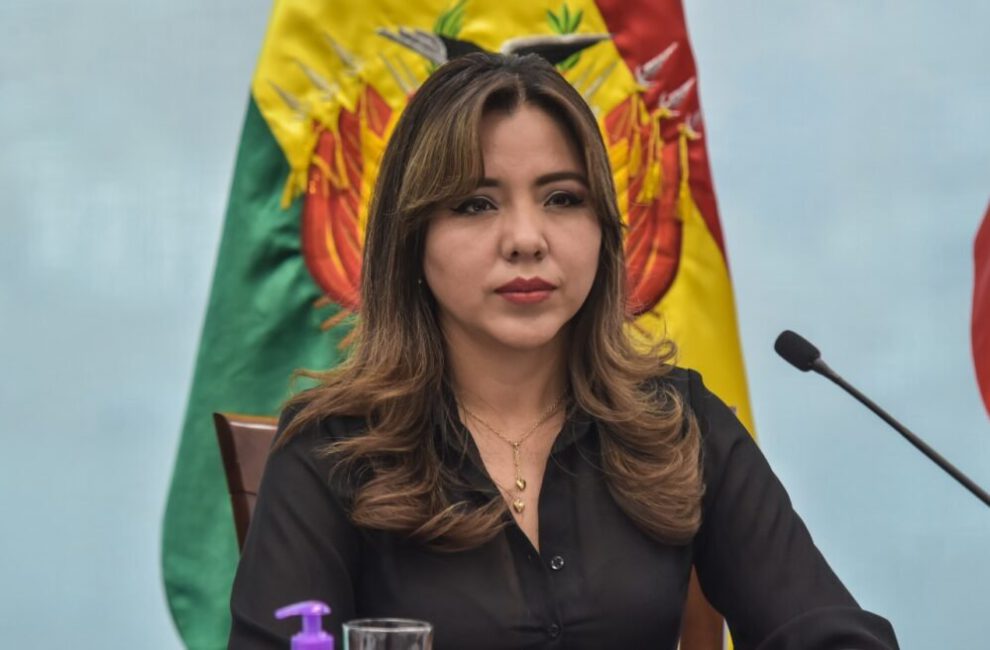 Viceministra de Comunicación Gabriela Alcón