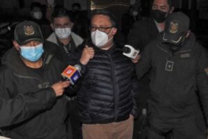 Arresto abogado Santos Quispe