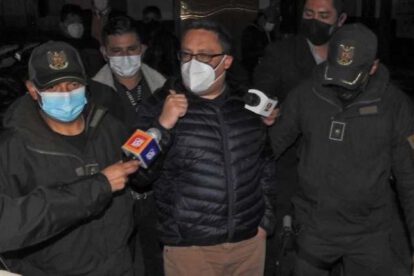 Arresto abogado Santos Quispe