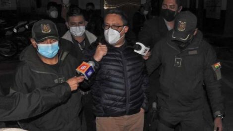 Arresto abogado Santos Quispe