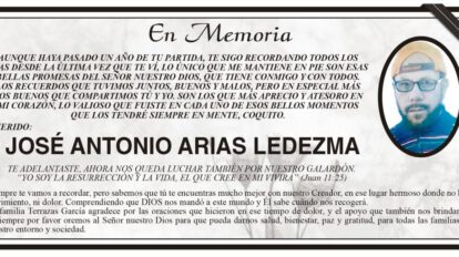 En Memoria de José Antonio Arias Ledezma
