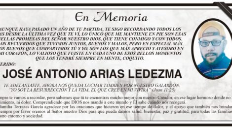 En Memoria de José Antonio Arias Ledezma