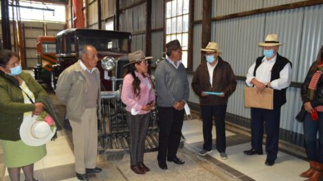 Museo de Trenes de Machacamarca recibe equipos antiguos