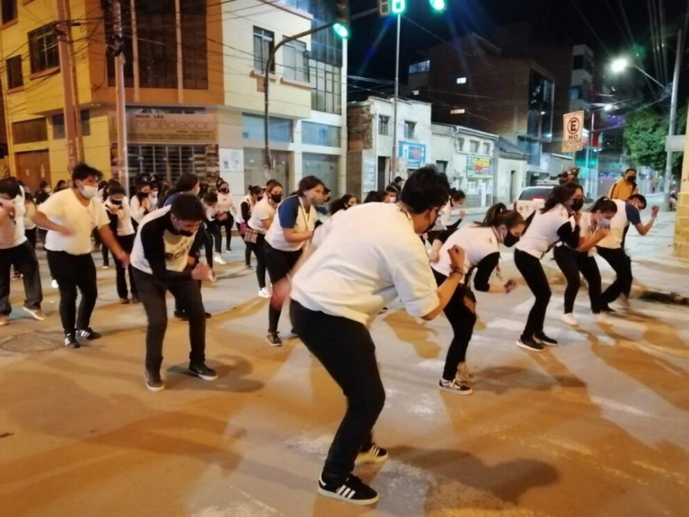 Ensayos rumbo al Carnaval de Oruro 2022