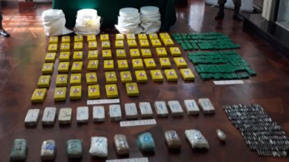 Incautación de droga en La Paz