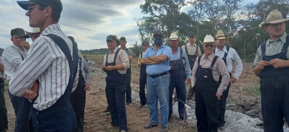 Desalojo comunidad menonita Valle Verde