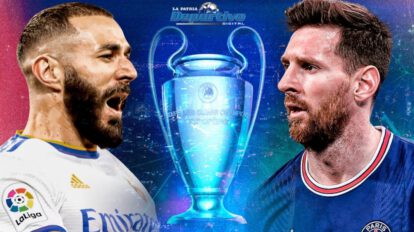 PSG frente al Real Madrid en la Champions League