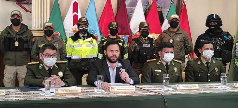 Ministro Del Castillo descarta el regreso de la DEA a Bolivia