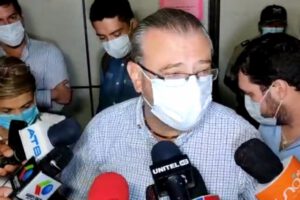 Rómulo Calvo en audiencia judicial