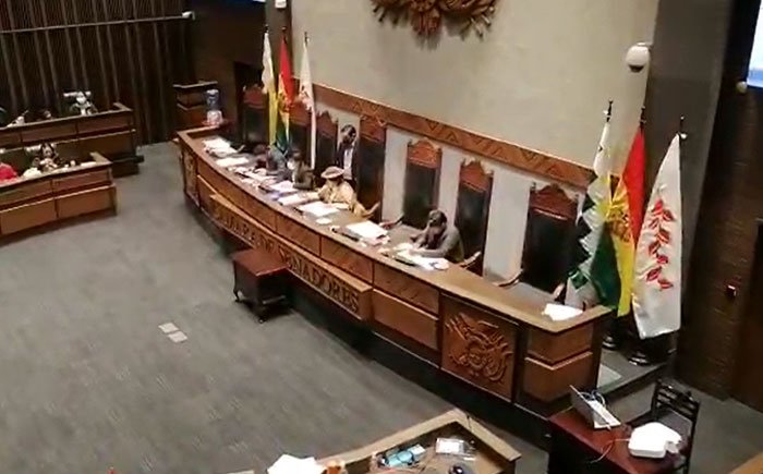 Licencia senador MAS aprobada por la Cámara Alta