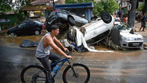 Lluvias torrenciales en Brasil causan 104 muertes en Petrópolis