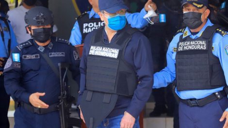 Captura de expresidente hondureño Juan Orlando Hernández